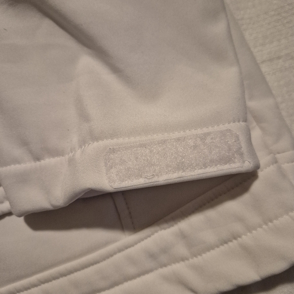 Snozu Performance men's size Large white / gray fleece lined lightweight jacket - Picture 3 of 7